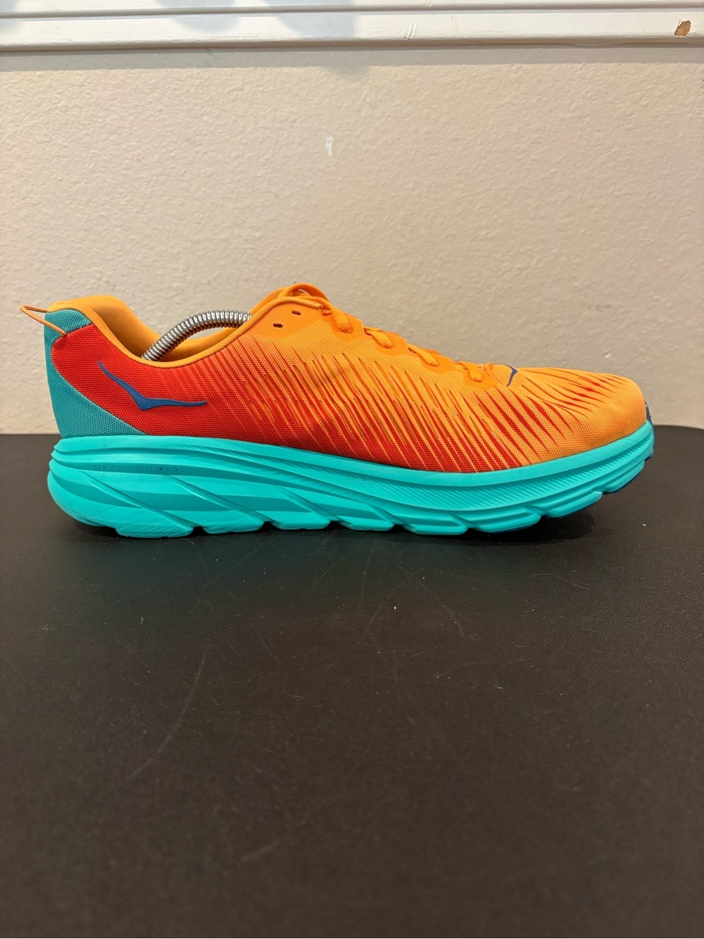 Hoka One One Rincon 3 Running Shoes Blazing Orange 1119395-BOFT Men’s Size 12.5D - Picture 2 of 9